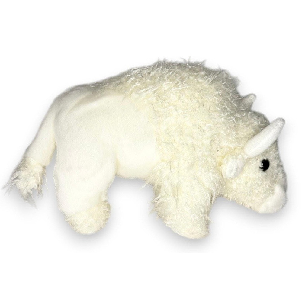 Roam the White Buffalo Ty Beanie Buddy | Prairie Guardian | Mint Heart Tag poly - Picture 4 of 5